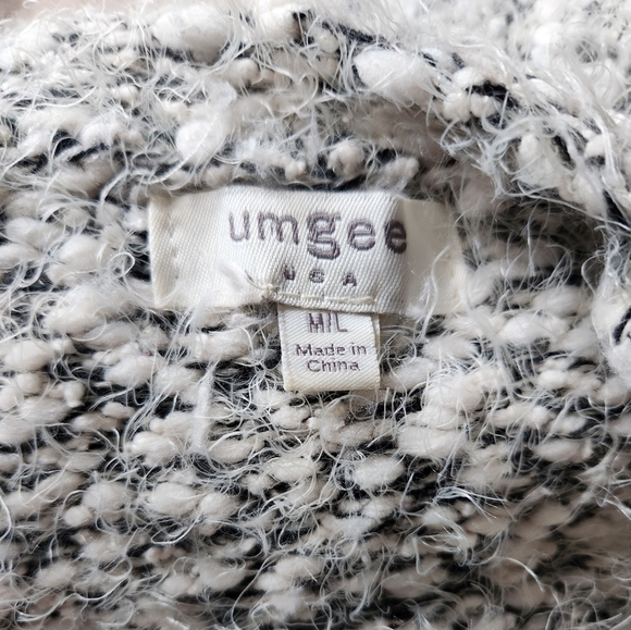 Umgee Popcorn Marbled blanket sweater cardigan Size Medium/Large - Picture 9 of 10